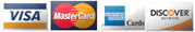 major credit cards accepted
